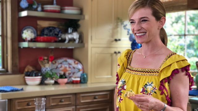 Pati in her kitchen.