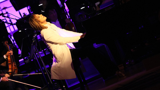 Watch Yoshiki's thanks to public television viewers