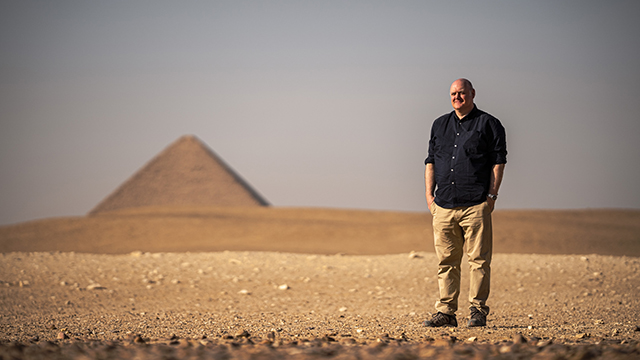 Dara Ó Briain unravels mysteries surrounding the world's pyramids